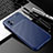 Custodia Silicone Cover Morbida Spigato S01 per Samsung Galaxy XCover 6 Pro 5G Blu