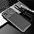 Custodia Silicone Cover Morbida Spigato S01 per Xiaomi Redmi 9C NFC Nero