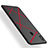 Custodia Silicone Cover Morbida Spigato T02 per Huawei Honor View 10 Lite Rosso