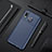 Custodia Silicone Cover Morbida Spigato WL1 per Samsung Galaxy A40 Blu