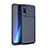 Custodia Silicone Cover Morbida Spigato WL1 per Samsung Galaxy A50S Blu