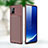Custodia Silicone Cover Morbida Spigato WL1 per Samsung Galaxy A81 Marrone