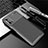 Custodia Silicone Cover Morbida Spigato Y01 per Huawei Honor X10 Max 5G Nero