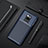 Custodia Silicone Cover Morbida Spigato Y01 per Huawei Mate 20 X 5G Blu