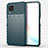 Custodia Silicone Cover Morbida Spigato Y01 per Huawei Nova 6 SE Verde
