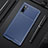 Custodia Silicone Cover Morbida Spigato Y01 per Samsung Galaxy Note 10 Blu