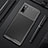 Custodia Silicone Cover Morbida Spigato Y01 per Samsung Galaxy Note 10 Nero