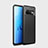Custodia Silicone Cover Morbida Spigato Y01 per Samsung Galaxy S10 5G Nero