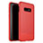 Custodia Silicone Cover Morbida Spigato Y02 per Samsung Galaxy S10e Rosso