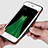 Custodia Silicone e Plastica Opaca con Anello Supporto A03 per Apple iPhone 8 Plus Rosso