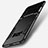 Custodia Silicone e Plastica Opaca con Supporto per Samsung Galaxy S8 Nero