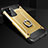 Custodia Silicone e Plastica Opaca Cover con Anello Supporto N01 per Samsung Galaxy Note 20 5G