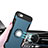 Custodia Silicone e Plastica Opaca Cover con Anello Supporto S01 per Apple iPhone 7