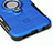 Custodia Silicone e Plastica Opaca Cover con Anello Supporto S01 per Huawei P20 Lite