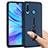 Custodia Silicone e Plastica Opaca Cover con Anello Supporto S04 per Huawei Nova 4e