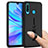 Custodia Silicone e Plastica Opaca Cover con Anello Supporto S04 per Huawei P30 Lite