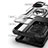 Custodia Silicone e Plastica Opaca Cover con Magnetico Anello Supporto J02S per Samsung Galaxy A52s 5G