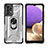 Custodia Silicone e Plastica Opaca Cover con Magnetico Anello Supporto J02S per Samsung Galaxy M32 5G