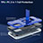 Custodia Silicone e Plastica Opaca Cover con Magnetico Anello Supporto J03S per Apple iPhone 13