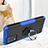 Custodia Silicone e Plastica Opaca Cover con Magnetico Anello Supporto JX1 per Realme 8 4G