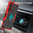 Custodia Silicone e Plastica Opaca Cover con Magnetico Anello Supporto JX1 per Sony Xperia 1 IV