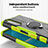 Custodia Silicone e Plastica Opaca Cover con Magnetico Anello Supporto JX1 per Sony Xperia 5 III