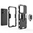 Custodia Silicone e Plastica Opaca Cover con Magnetico Anello Supporto KC1 per OnePlus Nord 2T 5G