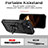 Custodia Silicone e Plastica Opaca Cover con Magnetico Anello Supporto MQ1 per Apple iPhone 14