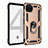 Custodia Silicone e Plastica Opaca Cover con Magnetico Anello Supporto MQ3 per Google Pixel 4
