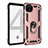 Custodia Silicone e Plastica Opaca Cover con Magnetico Anello Supporto MQ3 per Google Pixel 4