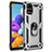 Custodia Silicone e Plastica Opaca Cover con Magnetico Anello Supporto MQ3 per Samsung Galaxy M31s