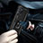Custodia Silicone e Plastica Opaca Cover con Magnetico Anello Supporto MQ3 per Samsung Galaxy M52 5G