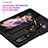 Custodia Silicone e Plastica Opaca Cover con Magnetico Anello Supporto MQ3 per Samsung Galaxy Z Fold4 5G