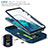 Custodia Silicone e Plastica Opaca Cover con Magnetico Anello Supporto MQ5 per Samsung Galaxy S20 FE (2022) 5G