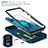 Custodia Silicone e Plastica Opaca Cover con Magnetico Anello Supporto MQ5 per Samsung Galaxy S20 FE 5G