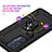 Custodia Silicone e Plastica Opaca Cover con Magnetico Anello Supporto per Motorola Moto Edge 20 5G