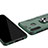 Custodia Silicone e Plastica Opaca Cover con Magnetico Anello Supporto per Samsung Galaxy A21