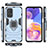 Custodia Silicone e Plastica Opaca Cover con Magnetico Anello Supporto per Samsung Galaxy A23 5G