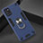 Custodia Silicone e Plastica Opaca Cover con Magnetico Anello Supporto per Samsung Galaxy A31