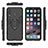 Custodia Silicone e Plastica Opaca Cover con Magnetico Anello Supporto per Samsung Galaxy A40s