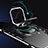 Custodia Silicone e Plastica Opaca Cover con Magnetico Anello Supporto per Samsung Galaxy A41