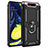 Custodia Silicone e Plastica Opaca Cover con Magnetico Anello Supporto per Samsung Galaxy A90 4G