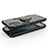 Custodia Silicone e Plastica Opaca Cover con Magnetico Anello Supporto per Samsung Galaxy F52 5G
