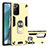 Custodia Silicone e Plastica Opaca Cover con Magnetico Anello Supporto per Samsung Galaxy Note 20 Ultra 5G