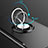 Custodia Silicone e Plastica Opaca Cover con Magnetico Anello Supporto per Samsung Galaxy Note 9