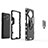 Custodia Silicone e Plastica Opaca Cover con Magnetico Anello Supporto per Xiaomi Mi 10i 5G