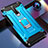Custodia Silicone e Plastica Opaca Cover con Magnetico Anello Supporto per Xiaomi Redmi K30 5G