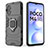 Custodia Silicone e Plastica Opaca Cover con Magnetico Anello Supporto per Xiaomi Redmi Note 11R 5G