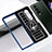 Custodia Silicone e Plastica Opaca Cover con Magnetico Anello Supporto QW1 per Samsung Galaxy Z Fold4 5G