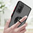 Custodia Silicone e Plastica Opaca Cover con Magnetico Anello Supporto QW2 per Samsung Galaxy S20 FE 5G